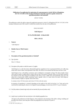 (A) of Regulation (EU) No 1151/2012 of the European Parliament and of the Council on Quality Schemes for Agricultural Products and Foodstuffs