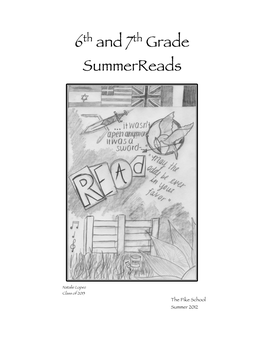 6Th and 7Th Grade Summerreads