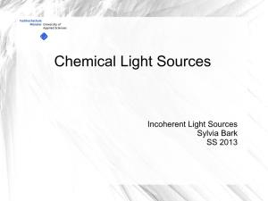 Chemical Light Sources
