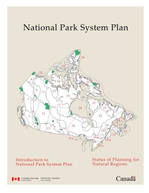 National Park System Plan