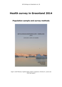 Health Survey in Greenland 2014
