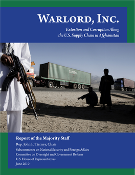 Warlord, Inc. Extortion and Corruption Along the U.S