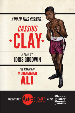 And in This Corner: Cassius Clay Playbill