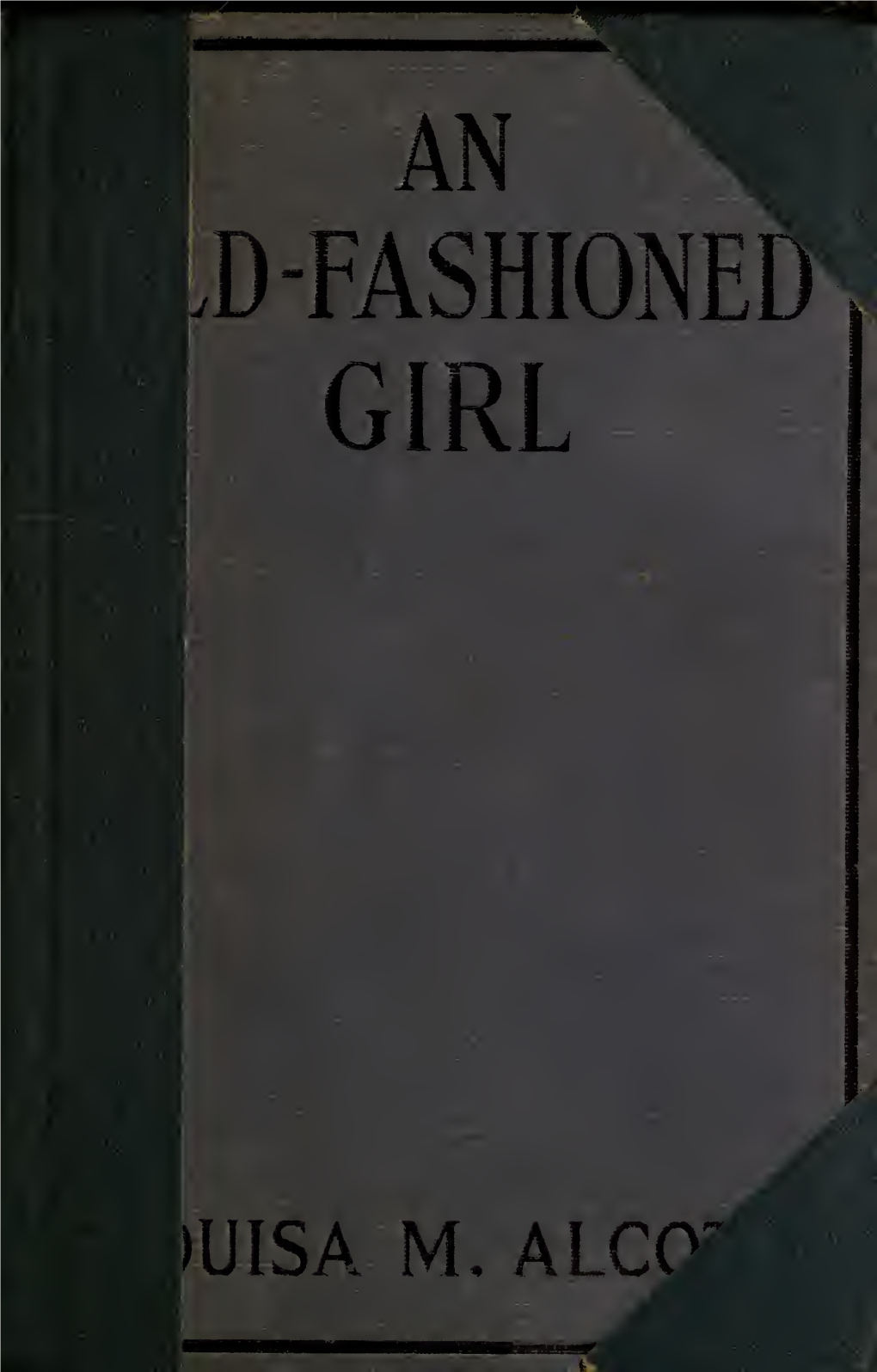 An Old-Fashioned Girl