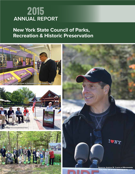 2015 State Council of Parks Annual Report