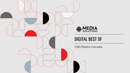 DIGITAL BEST of CBC/Radio-Canada in 2021, Léger Surveyed 15,000 Quebecers to Explore Their Perspectives on 334 Companies Active in Nearly 30 Industry Sectors