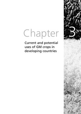 Current and Potential Uses of GM Crops in Developing Countries