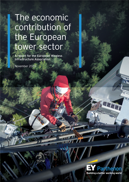 EY Parthenon and Ewia Report on European Mobile Tower Sector V2