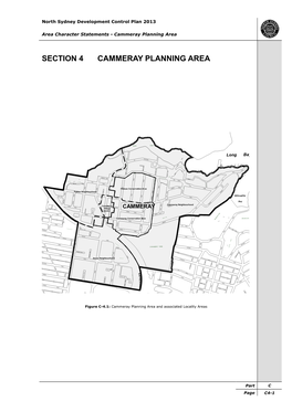 Section 4 Cammeray Planning Area