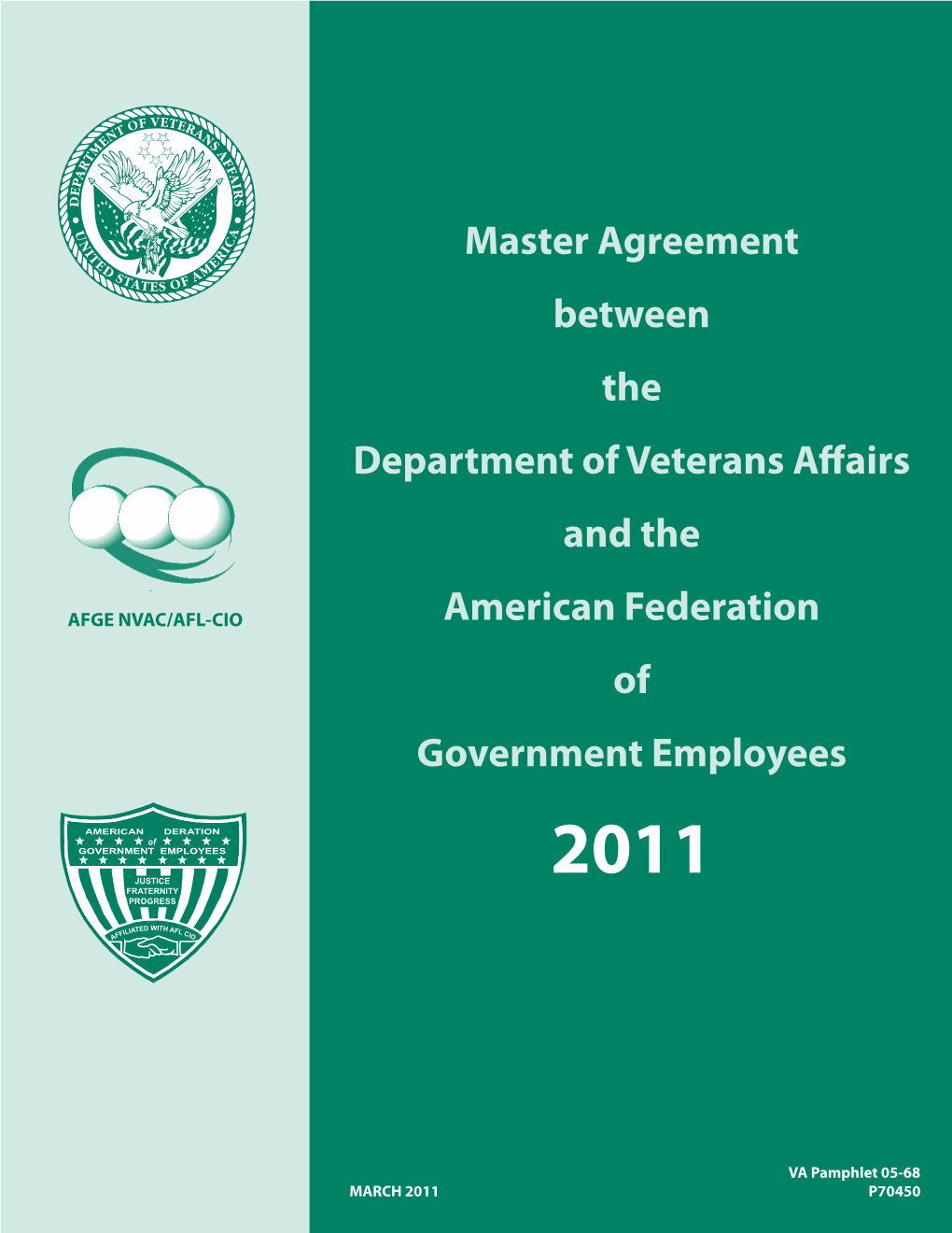 Master Agreement Between the Department of Veteran Affairs DocsLib