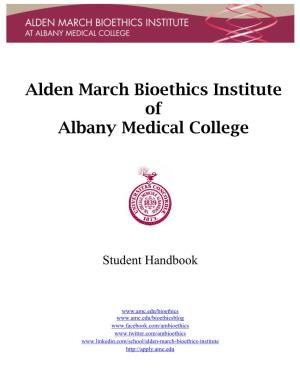 Alden March Bioethics Institute of Albany Medical College