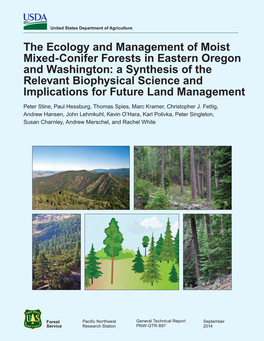 The Ecology and Management of Moist Mixed