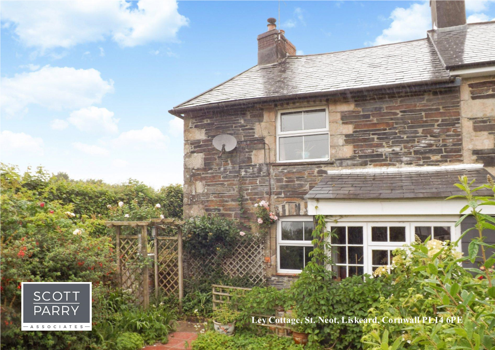 Ley Cottage, St. Neot, Liskeard, Cornwall PL14 6PE