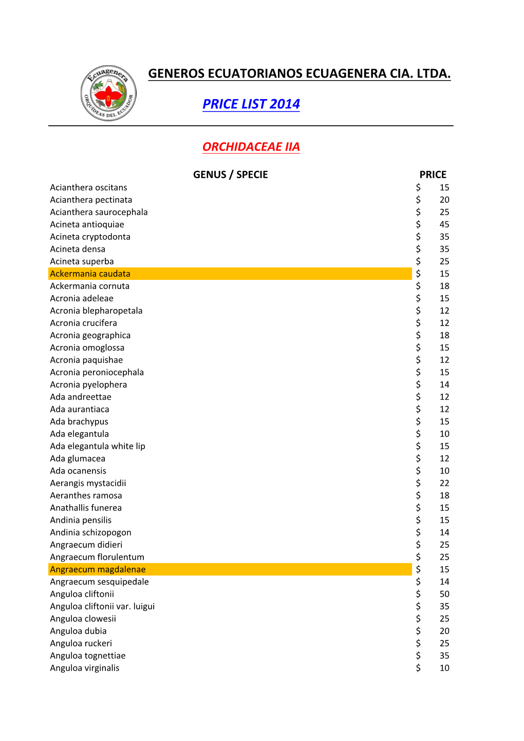 LISTA DE PRECIOS 2014.Xlsx