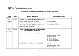 1 Examination of the Allerdale Local Plan