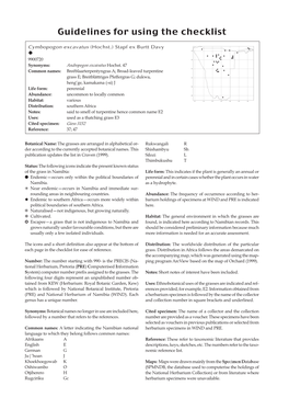 Guidelines for Using the Checklist