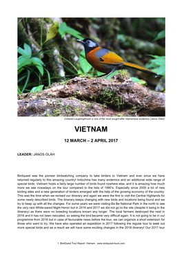 Vietnamese Endemics (János Oláh)!