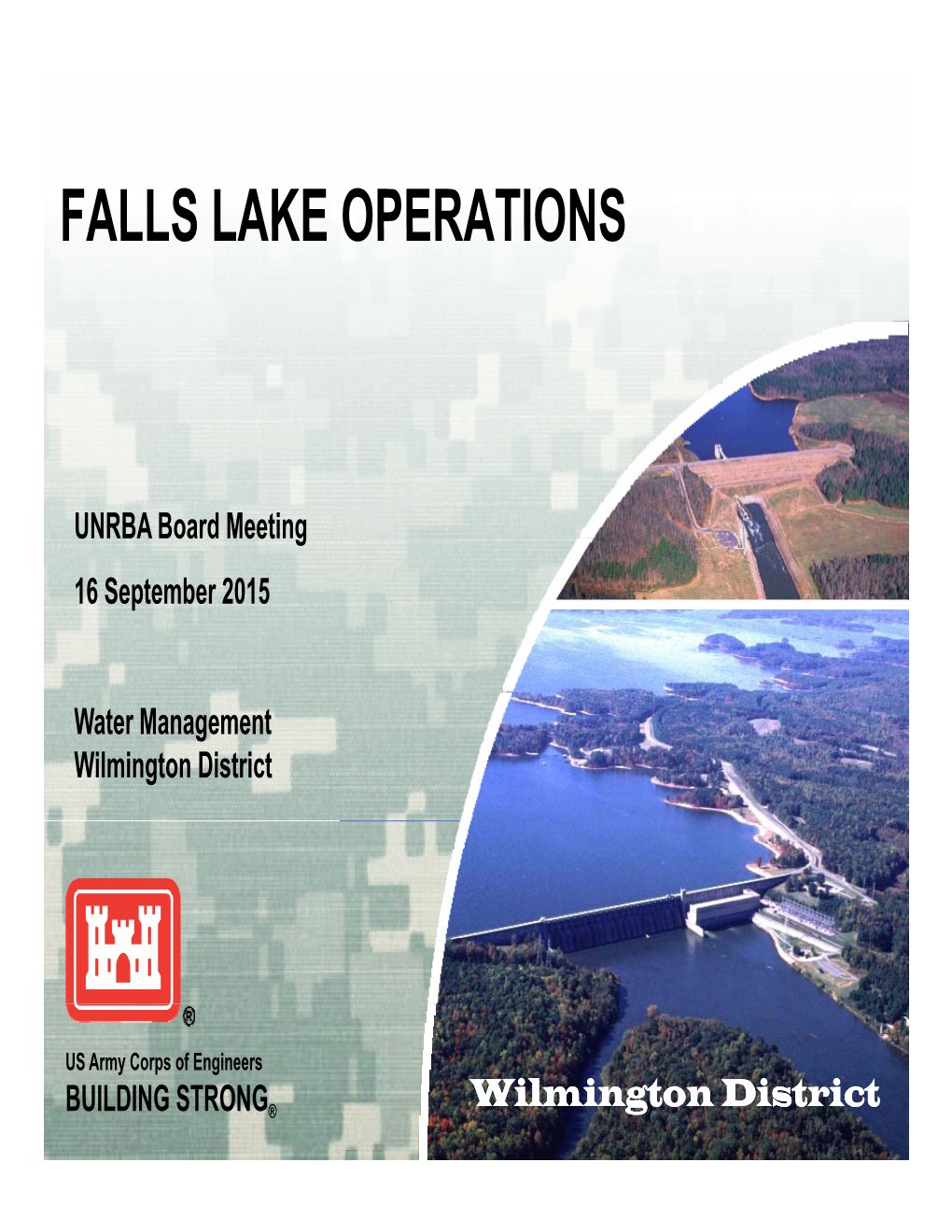 Falls Lake Operations