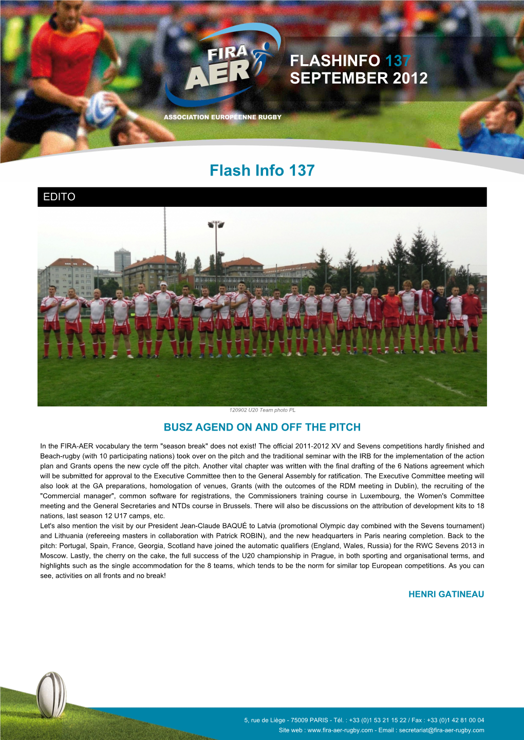 Flashinfo N°137