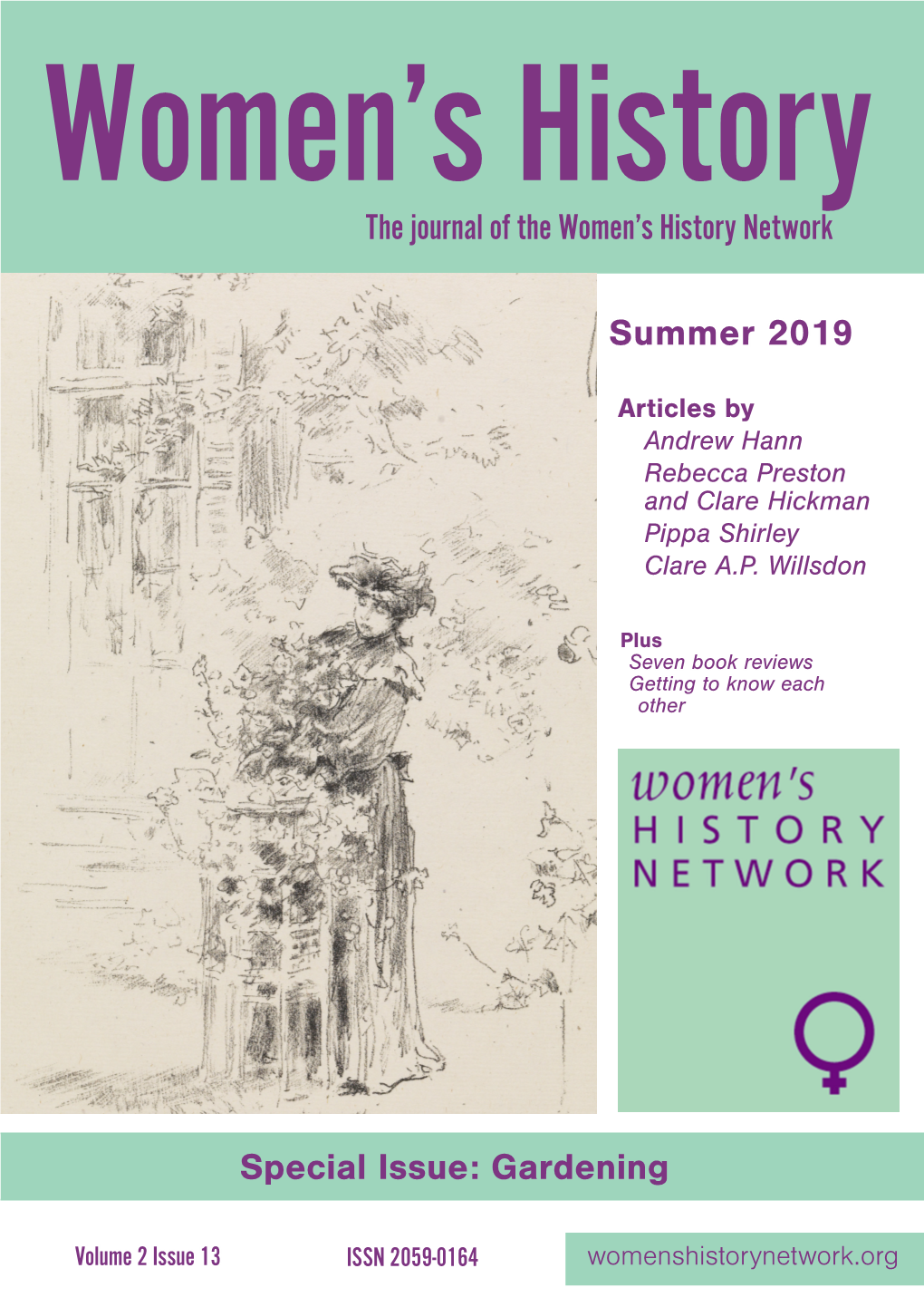 The Journal of the Women's History Network Summer 2019 Special Issue: Gardening