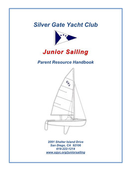 Junior Sailing
