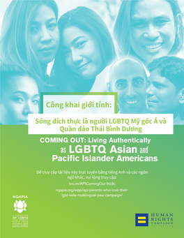 LGBTQ Asian and Pacific Islander Americans