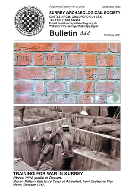 Bulletin 444 April/May 2014
