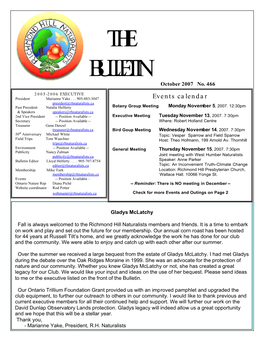 The RHN Bulletin October-07