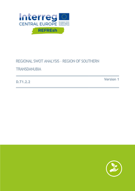 Refresh Regional SWOT Analysis