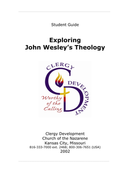Exploring John Wesley's Theology