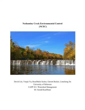 Neshaminy Creek Environmental Control (NCEC)