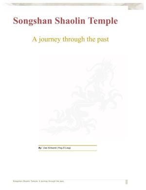 A Photographic Tour of the Songshan Temple Before 1928