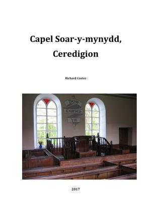 Capel Soar-Y-Mynydd, Ceredigion