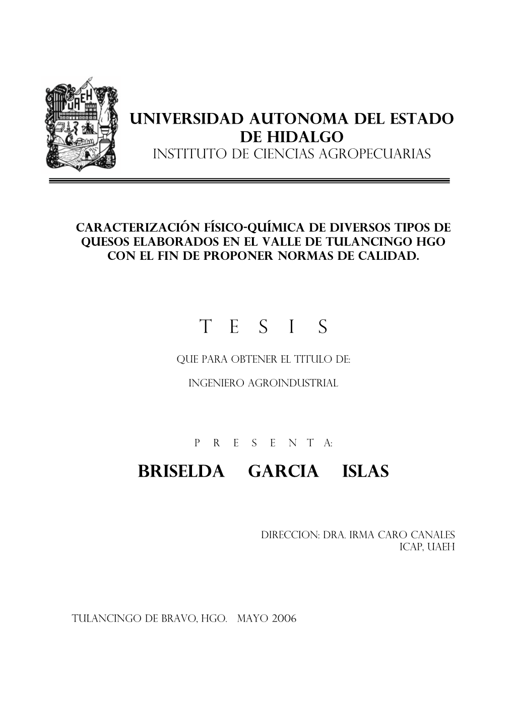 Caracterizacion Fisico Quimica Tipos De Quesos.Pdf (517.5Kb) - DocsLib