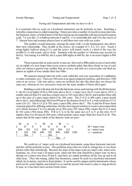 Jeremy Montagu Tuning and Temperament Page 1 of 4 Tuning