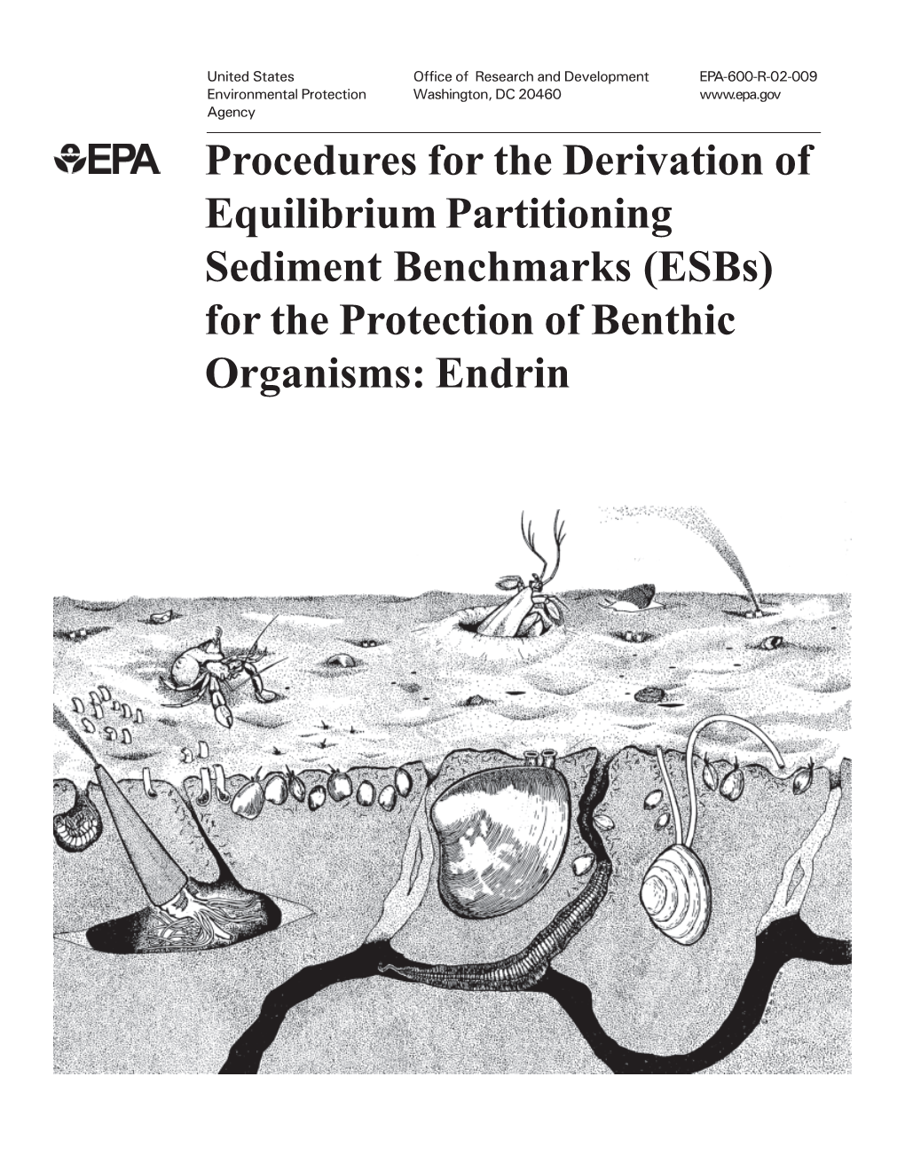 (Esbs) for the Protection of Benthic Organisms: Endrin