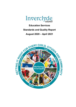 Education Services Standards and Quality Report August 2020 – April 2021