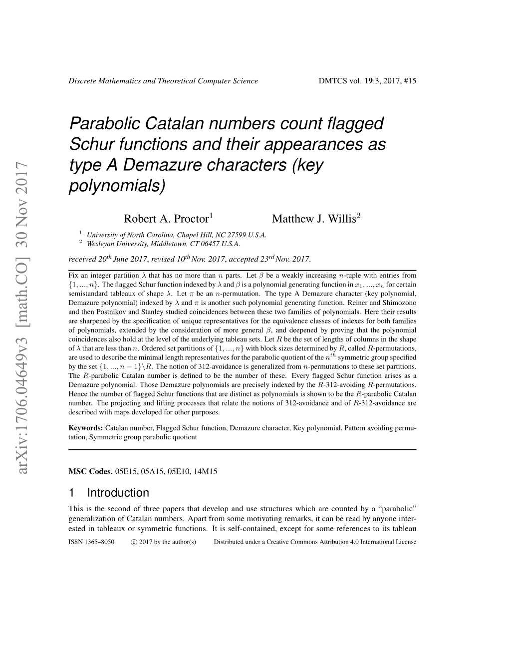 Parabolic Catalan Numbers Count Flagged Schur Functions And