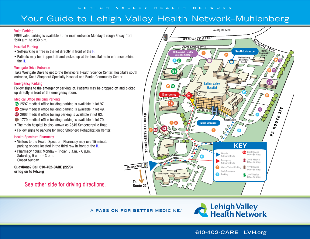 Your Guide to Lehigh Valley Health Network–Muhlenberg