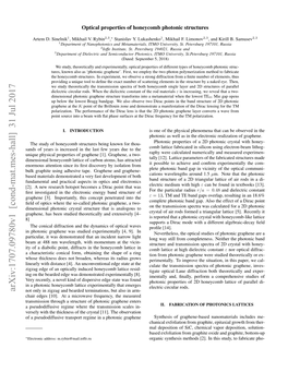 Arxiv:1707.09780V1 [Cond-Mat.Mes-Hall] 31 Jul 2017 Not Only in Zigzag and Bearded Terminations, but Also in Arm- Chair Edges [10]