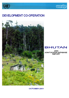 Bhutan Joint Donor Report 2001
