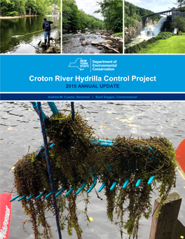 Croton River Hydrilla Control Project Report