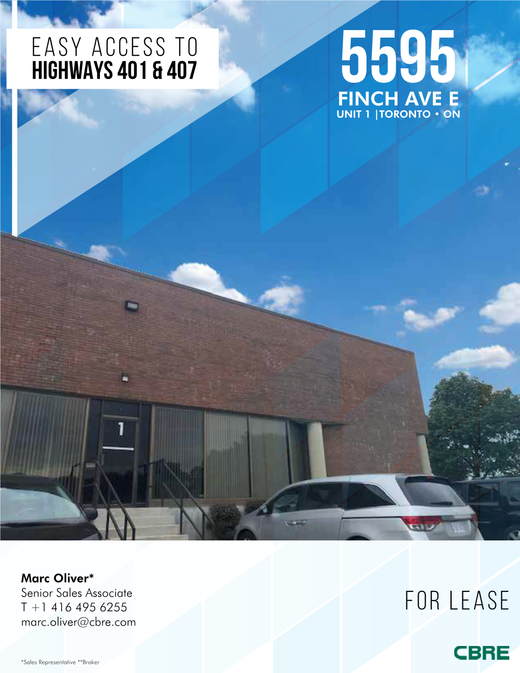 Easy Access to for Lease