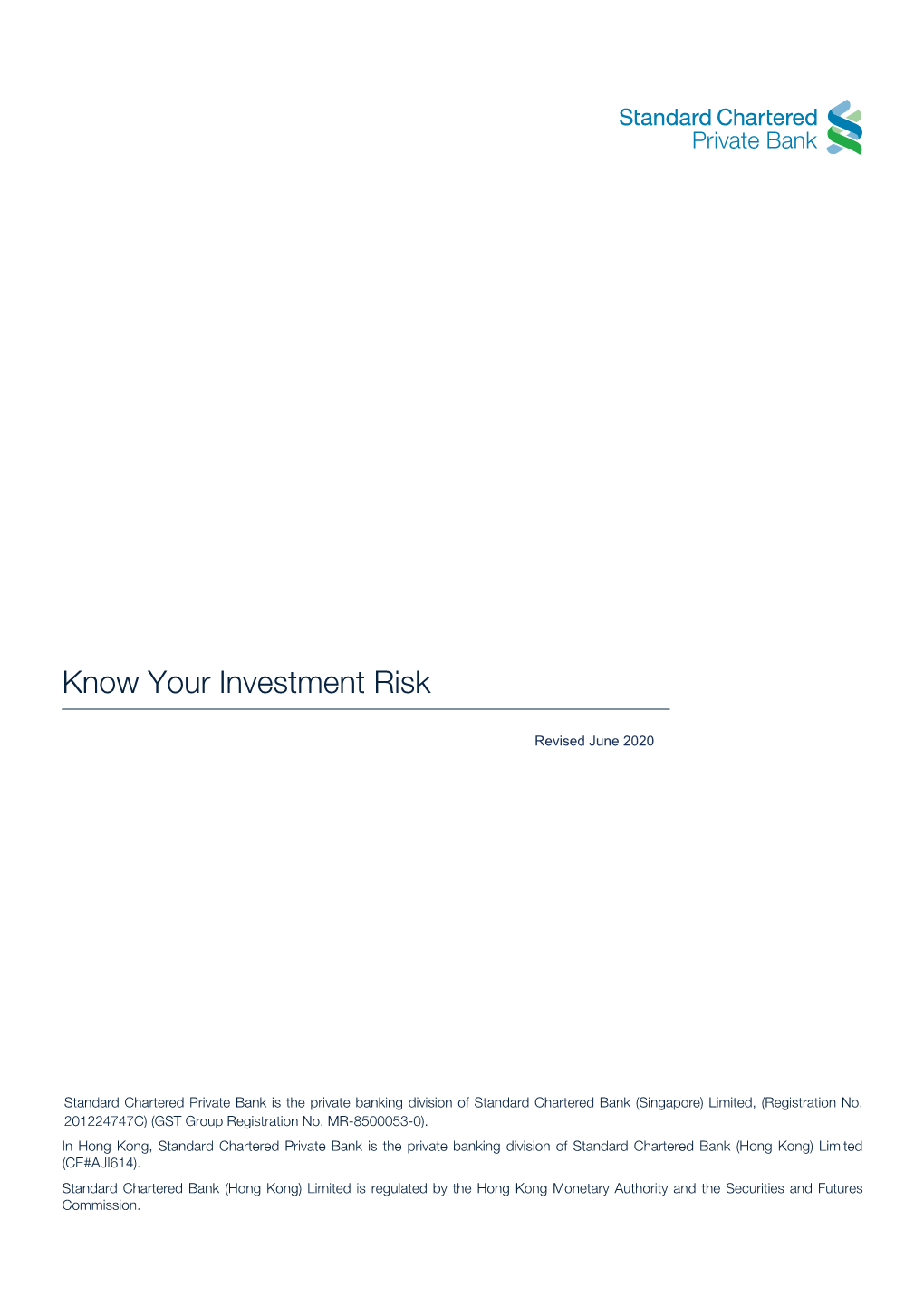 Know Your Investment Risk
