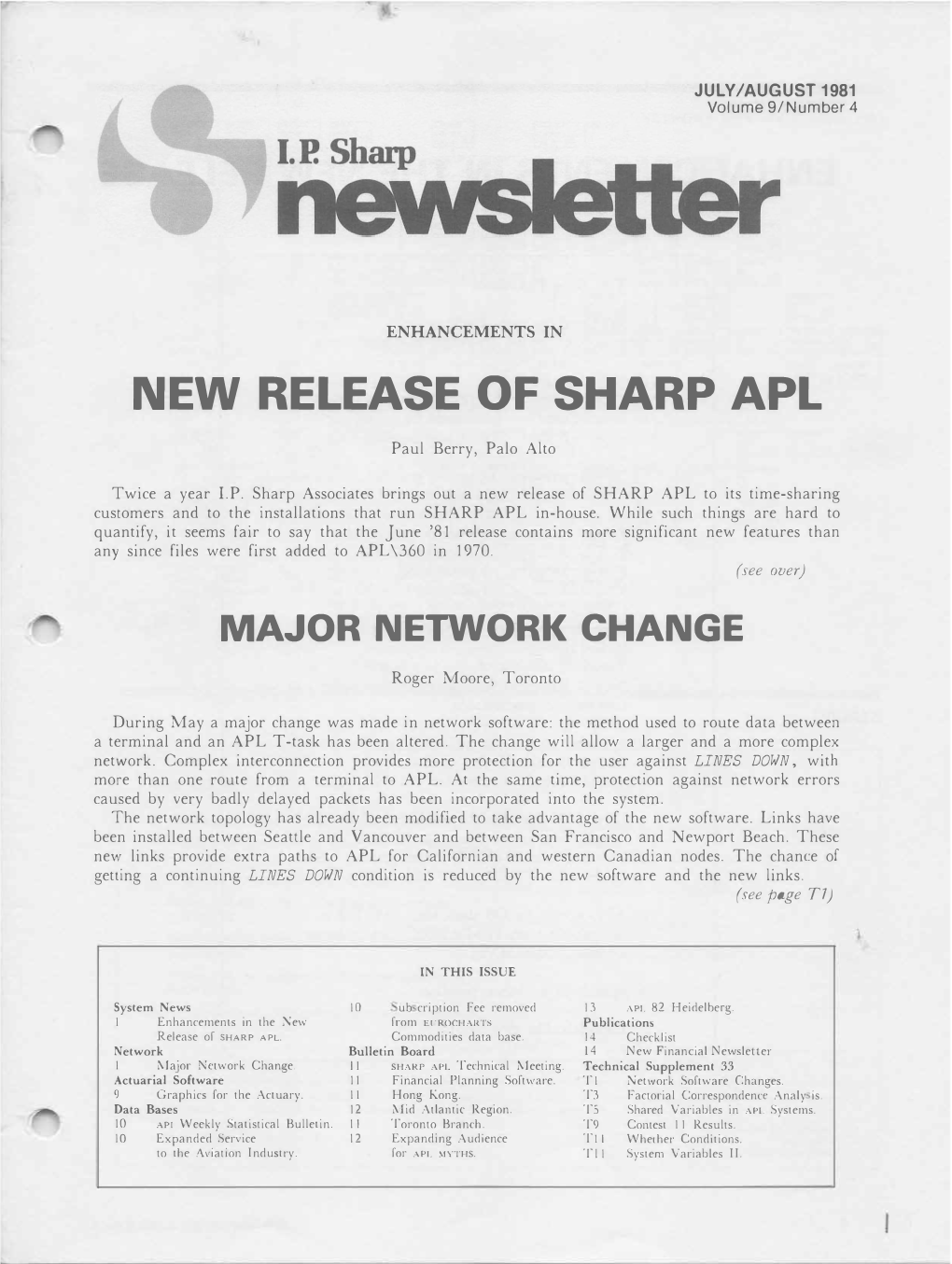 New Release of Sharp Apl