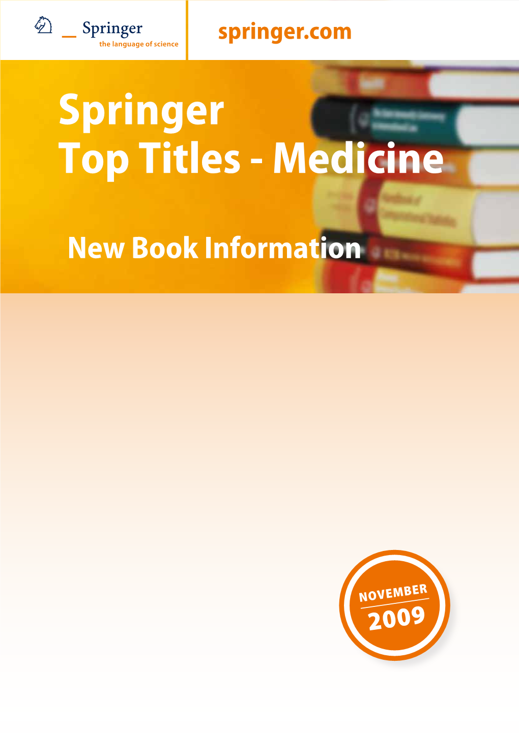 Springer Top Titles - Medicine