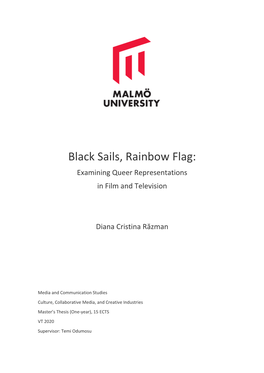 Black Sails Rainbow Flag Examining Queer Representations in Film And
