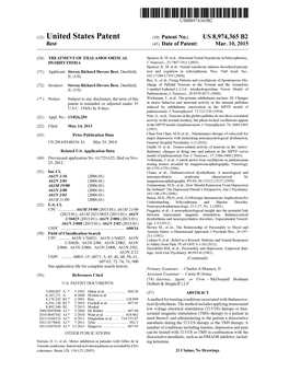 (12) United States Patent (10) Patent No.: US 8,974,365 B2 Best (45) Date of Patent: Mar