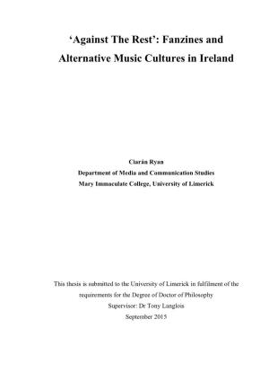Fanzines and Alternative Music Cultures in Ireland