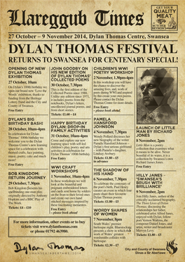 Dylan Thomas Festival